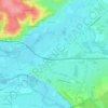 Mappa topografica La Chaume, altitudine, rilievo