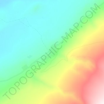 Mappa topografica Elsa, altitudine, rilievo