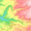 Mappa topografica Le Trémoulet, altitudine, rilievo