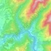 Mappa topografica Bargecchia, altitudine, rilievo