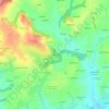 Mappa topografica Kermarquer, altitudine, rilievo