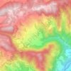 Mappa topografica Prunarolo, altitudine, rilievo