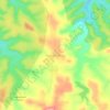 Mappa topografica Multani Tanda, altitudine, rilievo