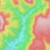 Mappa topografica Unter Seebach, altitudine, rilievo