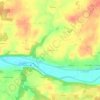 Mappa topografica Les Zéros, altitudine, rilievo
