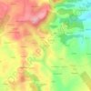 Mappa topografica Kernigel, altitudine, rilievo