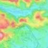 Mappa topografica Cité Ouvrière de la Combe des Mineurs, altitudine, rilievo