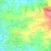 Mappa topografica Kermaria, altitudine, rilievo