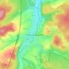Mappa topografica Gräfinau-Angstedt, altitudine, rilievo