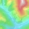 Mappa topografica Costalissoio, altitudine, rilievo