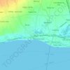Mappa topografica Oton, altitudine, rilievo
