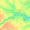 Mappa topografica La Galonnière, altitudine, rilievo