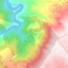 Mappa topografica Tronceda, altitudine, rilievo