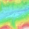 Mappa topografica Zignau, altitudine, rilievo