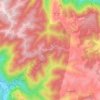 Mappa topografica Fassinoro, altitudine, rilievo