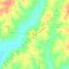 Mappa topografica Matkins, altitudine, rilievo
