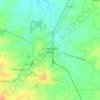 Mappa topografica Dr. Ambedkar Nagar, altitudine, rilievo
