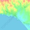 Mappa topografica Kilcunda, altitudine, rilievo
