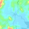 Mappa topografica Labog, altitudine, rilievo