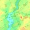 Mappa topografica Arva, altitudine, rilievo
