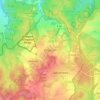 Mappa topografica Ehestorf, altitudine, rilievo