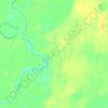 Mappa topografica Druzhny, altitudine, rilievo