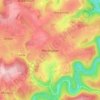 Mappa topografica Warempage, altitudine, rilievo