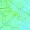 Mappa topografica Melur, altitudine, rilievo