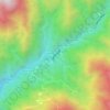 Mappa topografica Buo, altitudine, rilievo