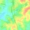 Mappa topografica Kolipura, altitudine, rilievo
