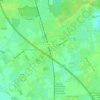 Mappa topografica Gerstenkamp, altitudine, rilievo