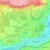 Mappa topografica La Roche, altitudine, rilievo