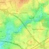 Mappa topografica Portitzmühle, altitudine, rilievo