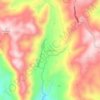 Mappa topografica Cuyambay, altitudine, rilievo