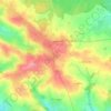 Mappa topografica La Foye, altitudine, rilievo
