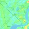 Mappa topografica Kundayithode, altitudine, rilievo
