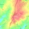 Mappa topografica Waltham on the Wolds, altitudine, rilievo
