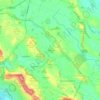 Mappa topografica Astore, altitudine, rilievo