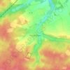 Mappa topografica Hösseringen, altitudine, rilievo