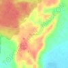 Mappa topografica Nguruweni, altitudine, rilievo