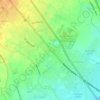 Mappa topografica San Isidro, altitudine, rilievo