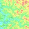 Mappa topografica Kayyunni, altitudine, rilievo