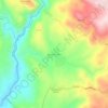 Mappa topografica Fornos de Ledra, altitudine, rilievo