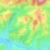Mappa topografica La Croix de l'Orme, altitudine, rilievo