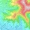 Mappa topografica Maresana, altitudine, rilievo
