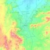 Mappa topografica San’a, altitudine, rilievo