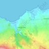 Mappa topografica Intheville, altitudine, rilievo