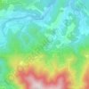 Mappa topografica Canadells, altitudine, rilievo