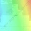 Mappa topografica Rainbow Valley, altitudine, rilievo