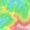 Mappa topografica Indo, altitudine, rilievo